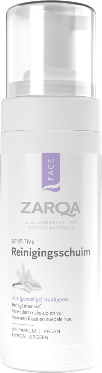Zarqa Reinigingsschuim Sensitive - 150 ml - Hypoallergeen