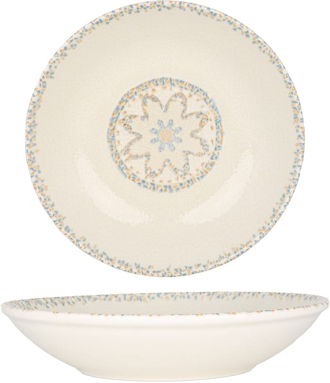 By Bone Diepbord - Tessera - Porselein - 23 cm (1000cc) - set van 6