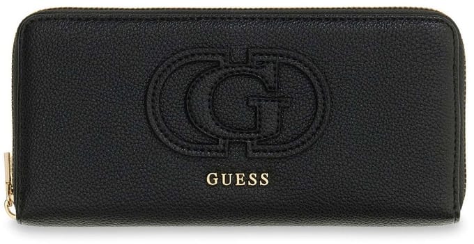 GUESS portemonnee Isola SLG Zip Around Wallet Black zwart