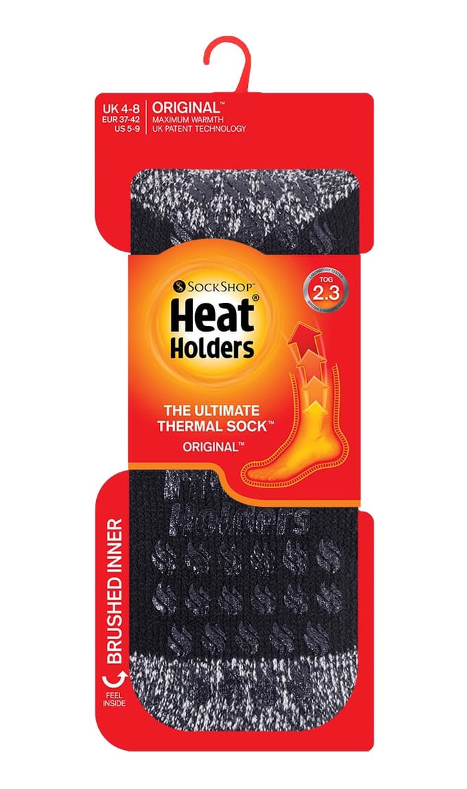 Heat Holders - Thermosokken voor dames met handgrepen - Zwart (Juniper)
