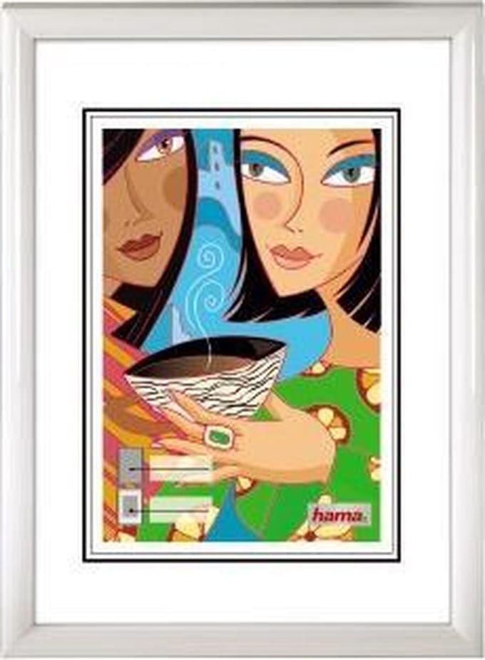 Hama "Madrid" Plastic Frame white 30 x 40 cm