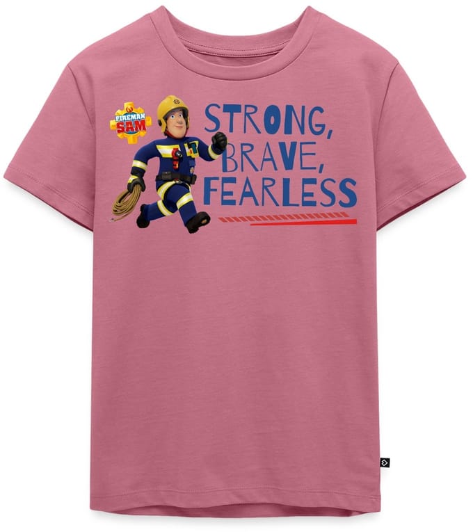 Brandweerman Sam Strong, Brave, Fearless Premium T Shirt Kinderen