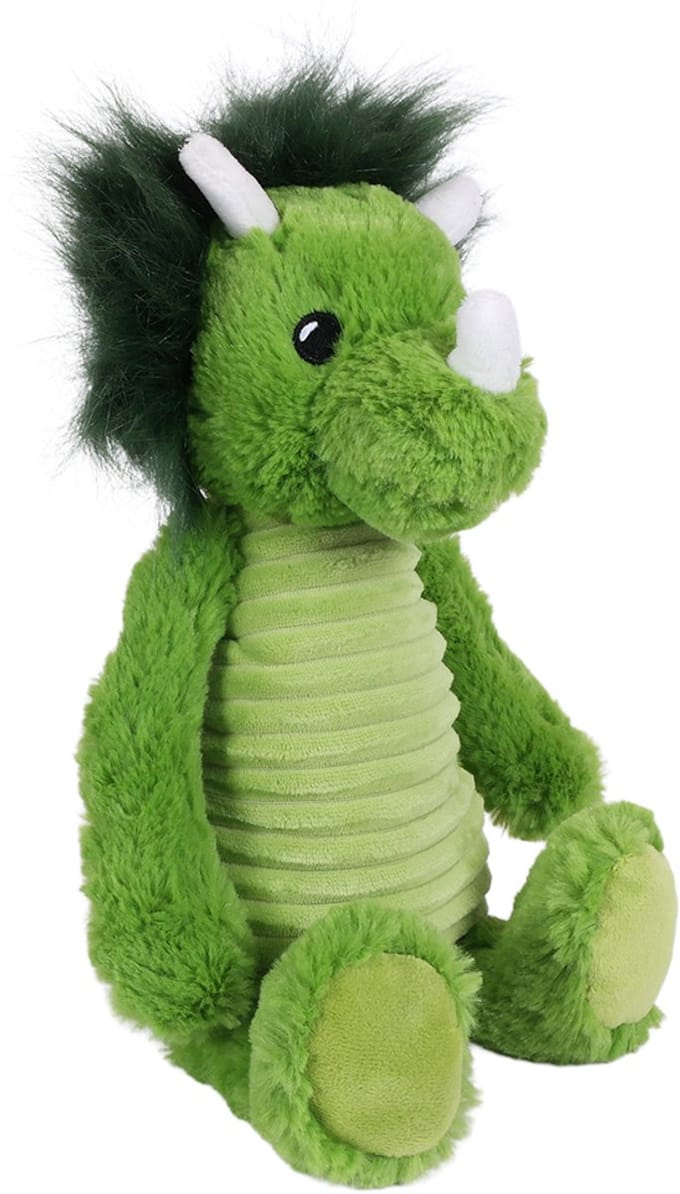 PIA Soft Toys - Pluche Knuffeldier Draak - Dinosaurus - groen - 30 cm