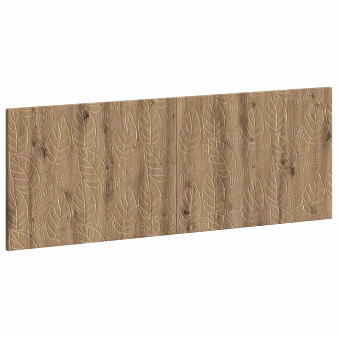 vidaXL - Wandgemonteerd - Hoofdbord - DELFT - Artisanaal - eiken - Bewerkt - hout