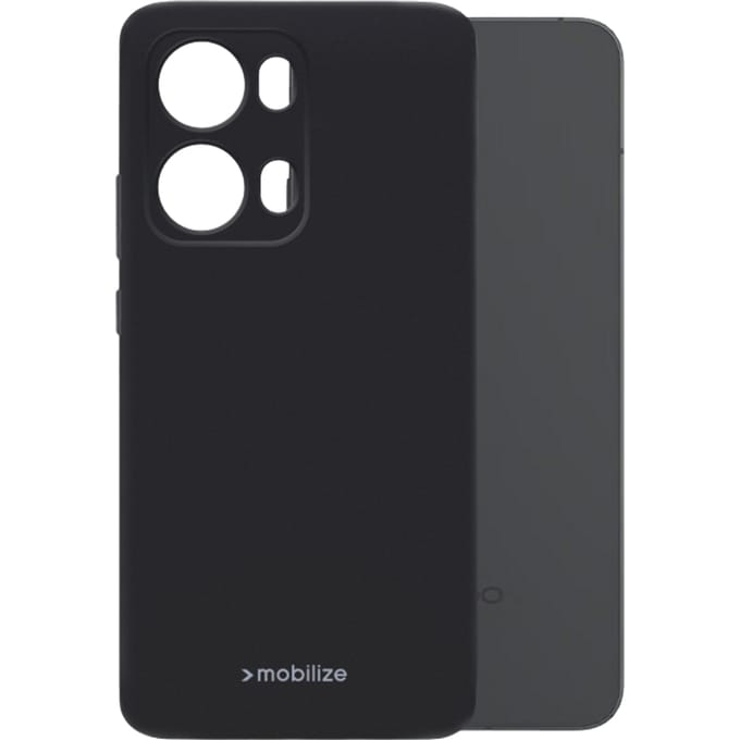 Mobilize OPPO Reno13 Pro Siliconen (TPU) Hoesje Zwart