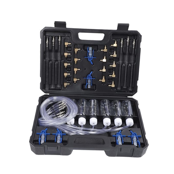Kit de test de débit d'injecteur diesel Efficace Multifonctionnel Construction robuste Adaptateur Common Rail Ensemble testeur de carburant