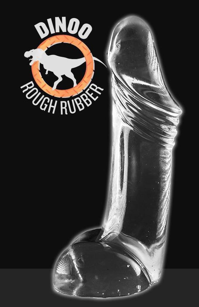 Dinoo Dildo Agili 30 cm - transparant
