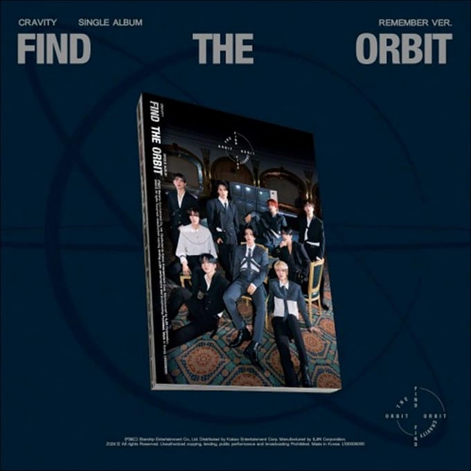 CRAVITY [FIND THE ORBIT] Single Album_REMEMBER ver. Remember ver. black