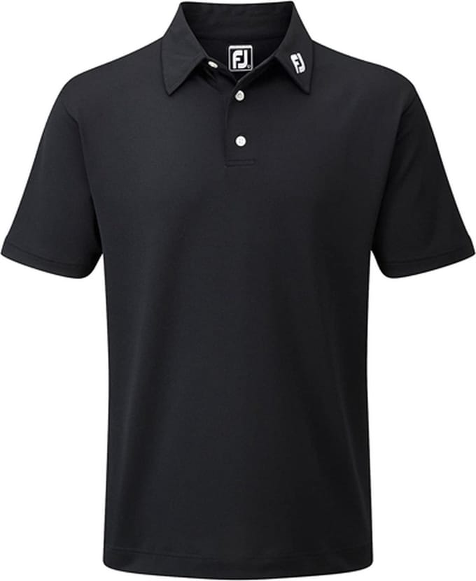 Footjoy Pique Poloshirt 91822 Zwart