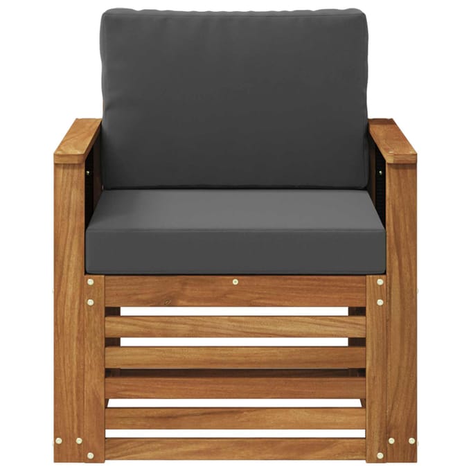 vidaXL - Buiten - Midden - Sofa - Naturel
