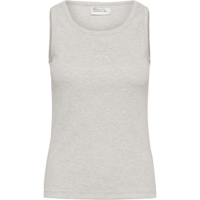 My Essential Wardrobe Mwmandy Tops Lichtgrijs 10705497