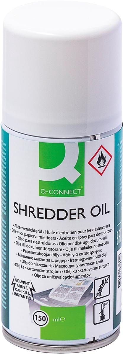Q-CONNECT olie voor papiervernietigers | 150 ml