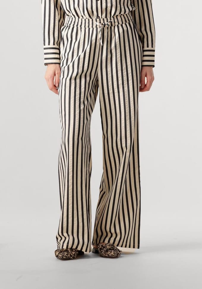 Lollys Laundry Ritall Pants Broeken Dames - Grijs - Maat L