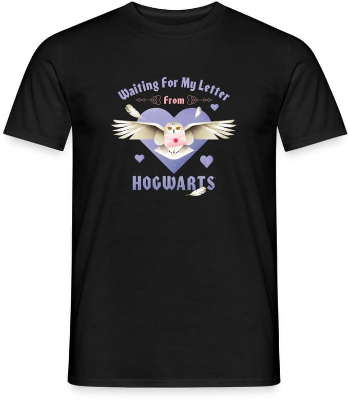 Harry Potter Waiting For My Letter From Hogwarts T-Shirt Heren