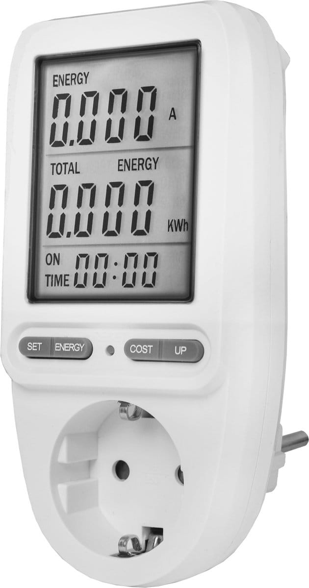 EcoSavers Energieverbruiksmeter Groot Display Electriciteitsmeter | Energiemeter | Meten=Weten | GS-keurmerk