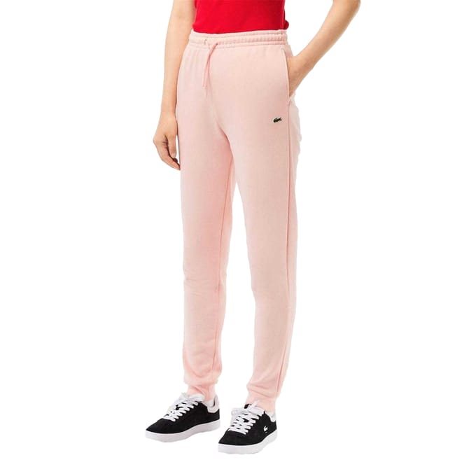 Lacoste Dames/Dames Fleece Sweatbroek (Roze)