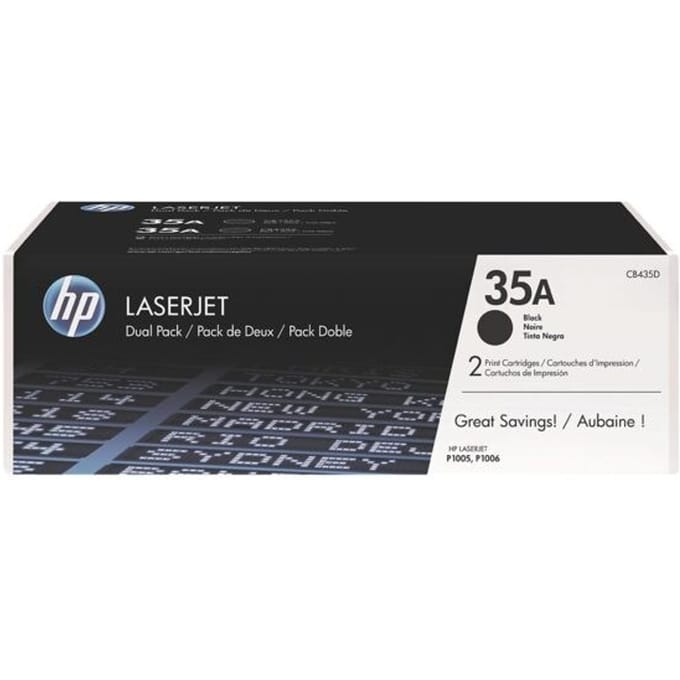 HP Toner 35A Origineel Zwart 1500 bladzijden CB435A