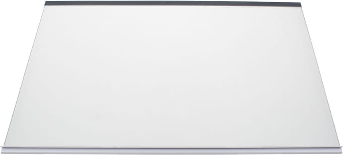 WHIRLPOOL - Glass shelf fridge+silver+white profiles - 481010667591