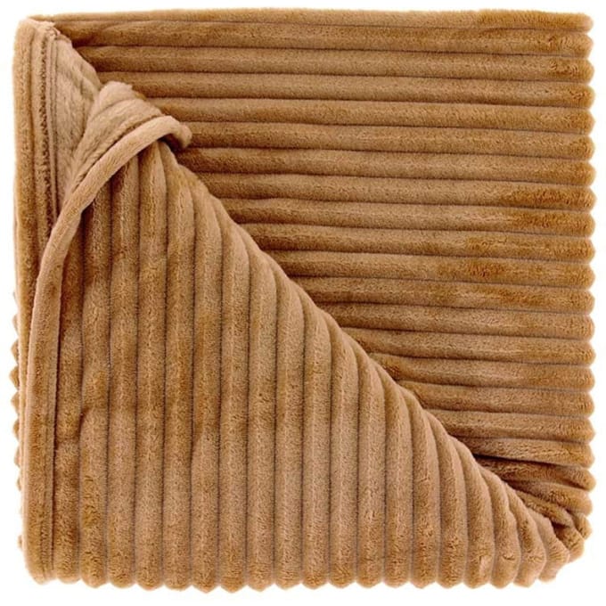 Unique Living - Plaid Dez - 150x200cm - Camel