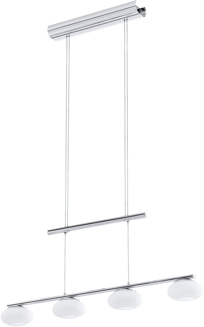EGLO Aleandro 1 Hanglamp - LED - 80 cm - Chroom