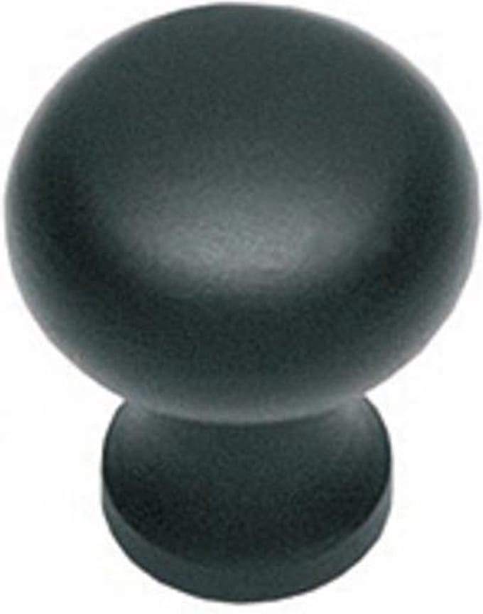 Intersteel Meubelknop ø 25 smeedijzer zwart