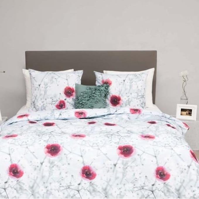 HnL Pure Cotton Dekbedovertrek Floras - Litsjumeaux XL - 260x200/220 - Multi