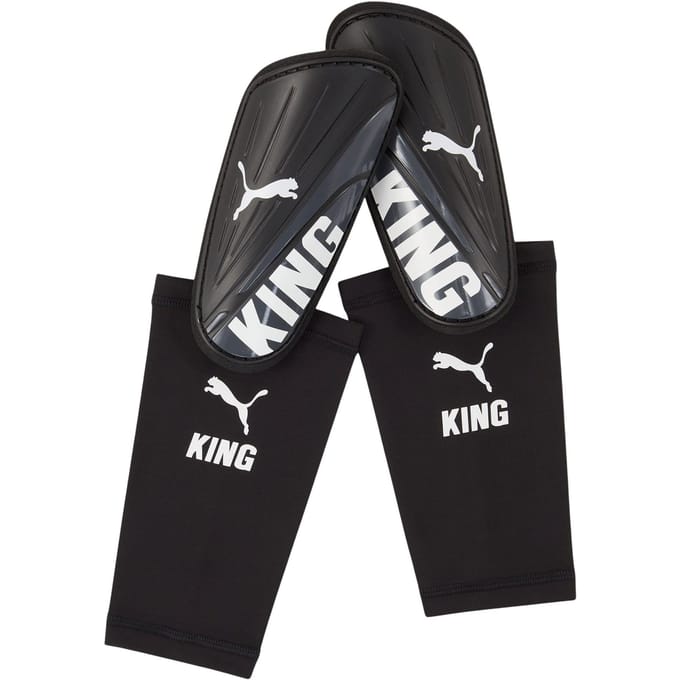 Puma King Sleeve scheenbeschermers zwart - Maat S
