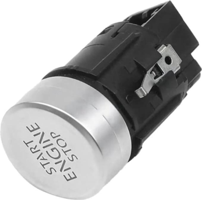 Medj - START STOP schakelaar knop geschikt voor Audi A3,A4,A5,A6,A7,Q3,Q5