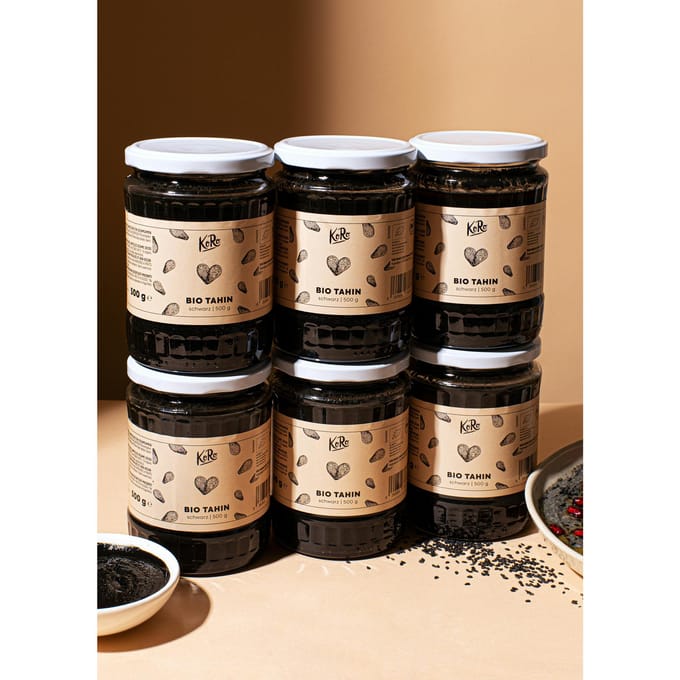 KoRo | Bio zwarte tahin 6 x 500 g