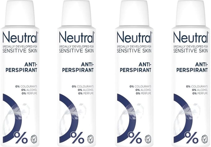 Neutral Deo Spray - 4 x 150 ml