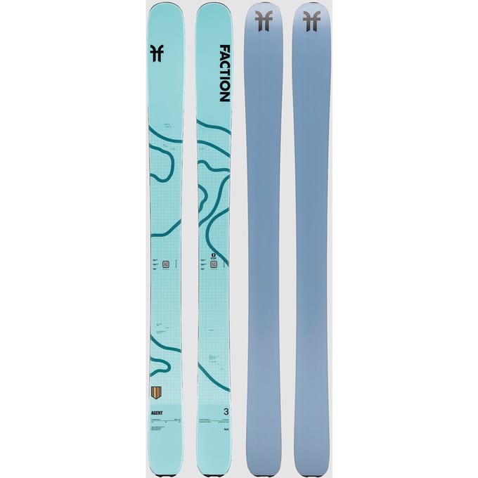 Faction Agent 3 Ice Blue 2026 Ski'S patroon