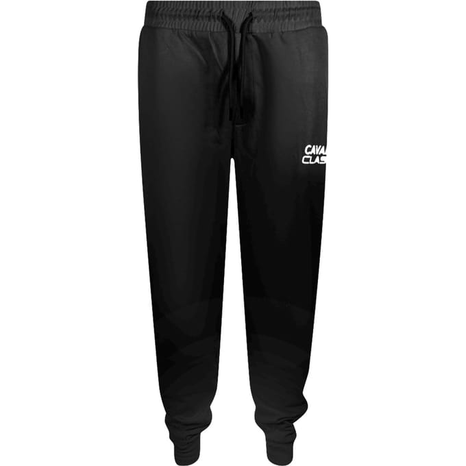 Cavalli Class Logo Zwarte Joggingbroek