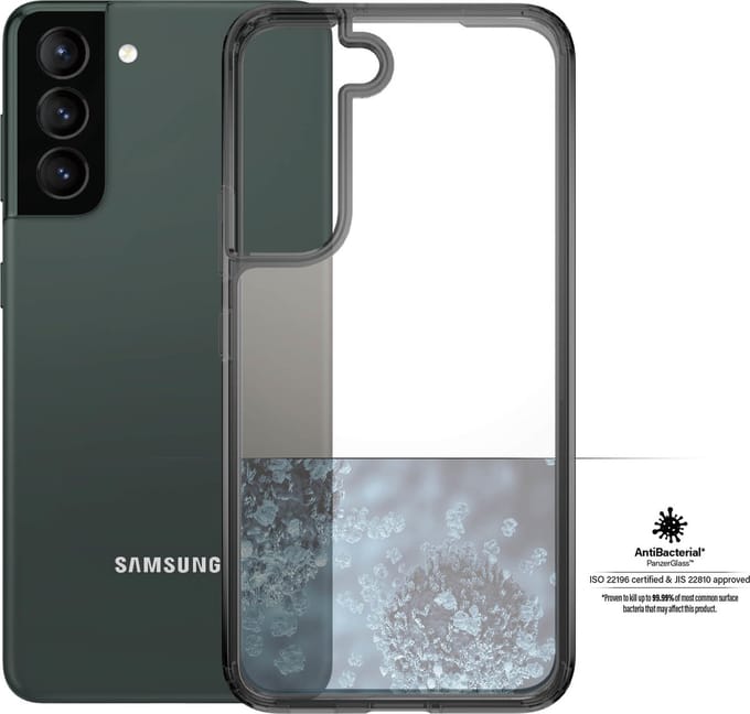 PanzerGlass Samsung Galaxy S22 Plus - HardCase AntiBacterial: Samsung Galaxy S22 Plus - Hardcase Antibacterieel