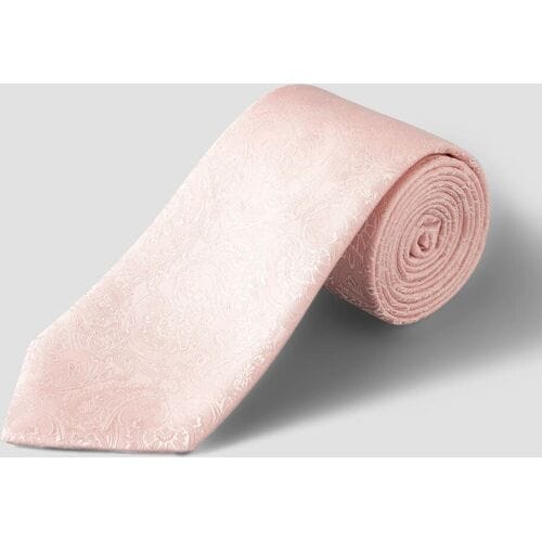 Eton Das Tonal Paisley Pattern Rich Texture Licht Roze / male