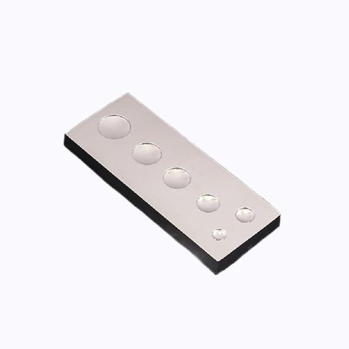 Klinkmoertang Basis - Leerbewerking Tool - Handwerk Projecten - 6-in-1 Ontwerp - 6 tot 15 mm - Zilver
