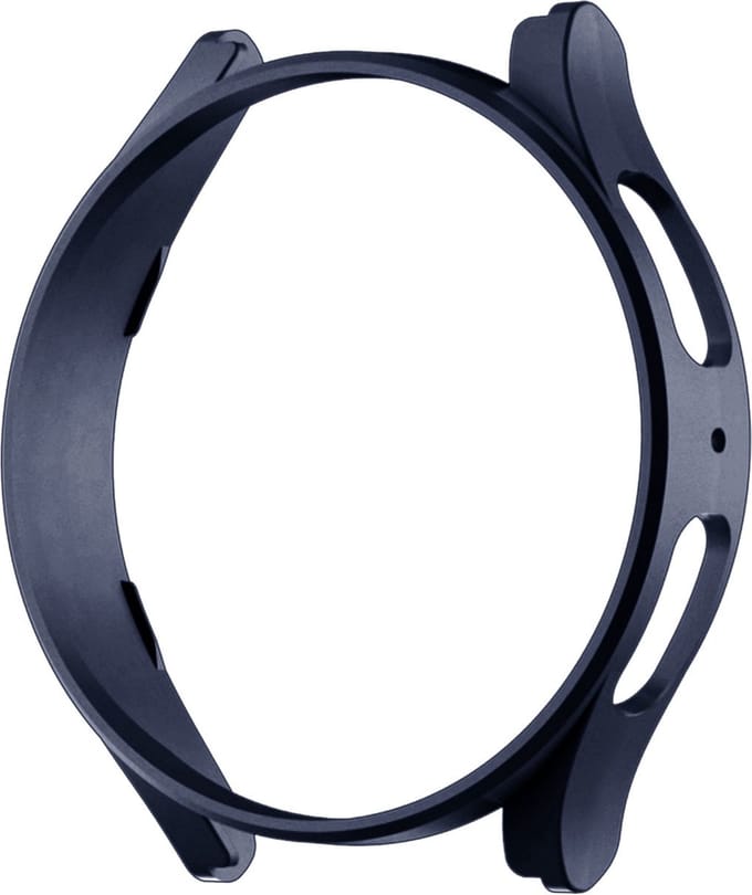 Strap-it PC Hard Case – Geschikt voor Samsung Galaxy Watch 5 40mm – Full Protect – Donkerblauw