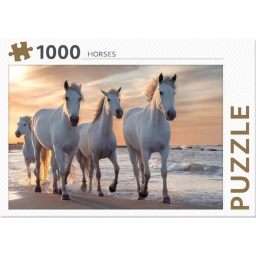 Rebo Legpuzzel 1000 Stukjes - Horses