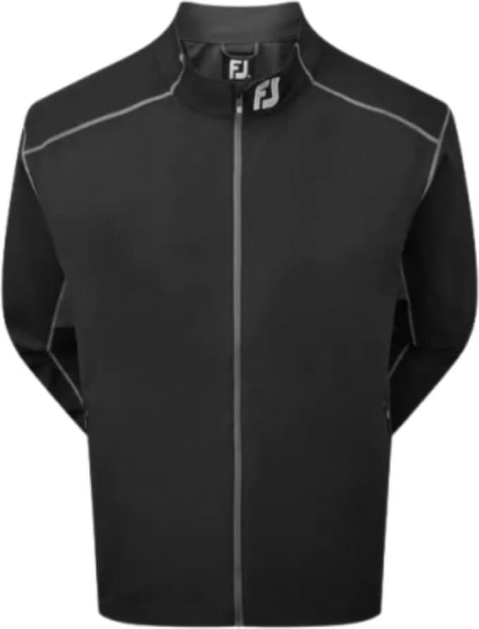 Footjoy Full Zip Jacket - Zwart/ Grijs - Maat L