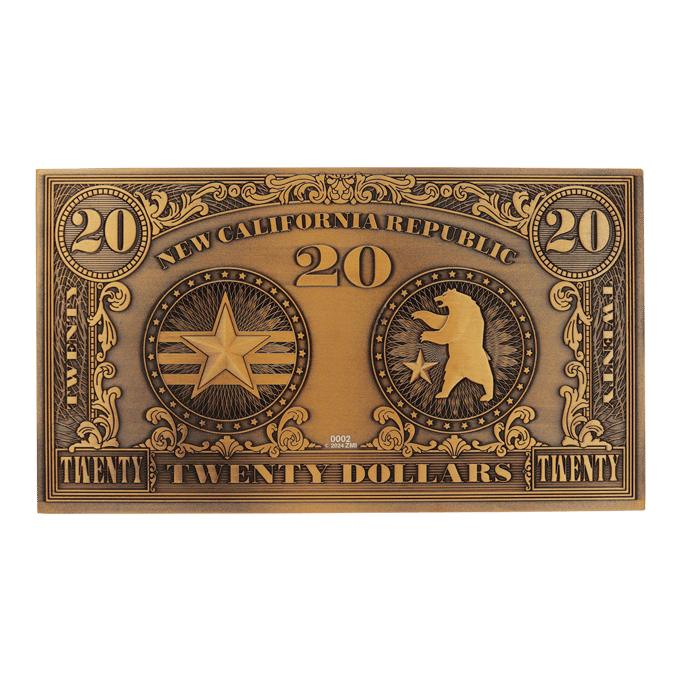 Fallout New Vegas Replica NCR $20 Bill