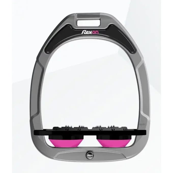 Plat Ultra Grip Aluminium/Zwart/Roze Flex-On Green Composite