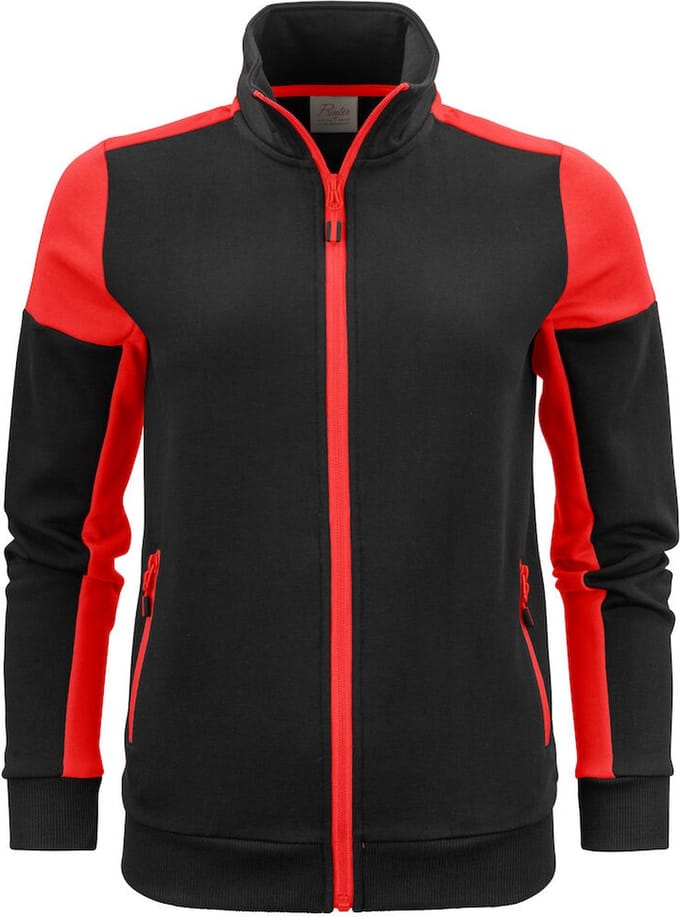 Printer PRIME SWEATVEST PRIME LADY 2262062 - Zwart/Rood - M