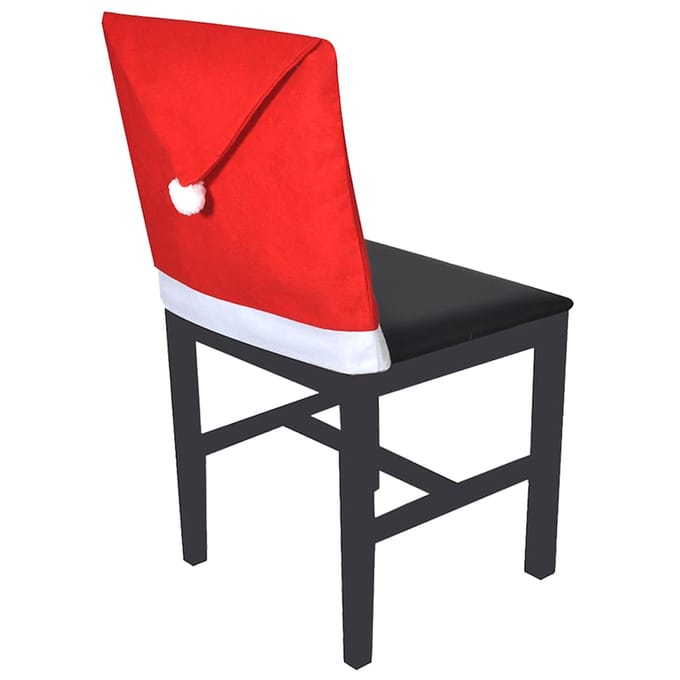 vidaXL - Kerstmutshoezen - voor - stoelleuning - 6 - st