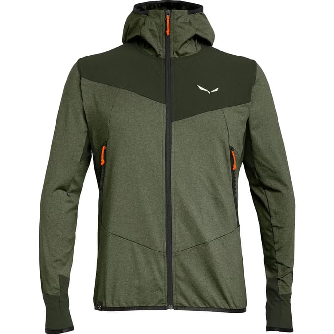 Hybride jas met capuchon Salewa Agner
