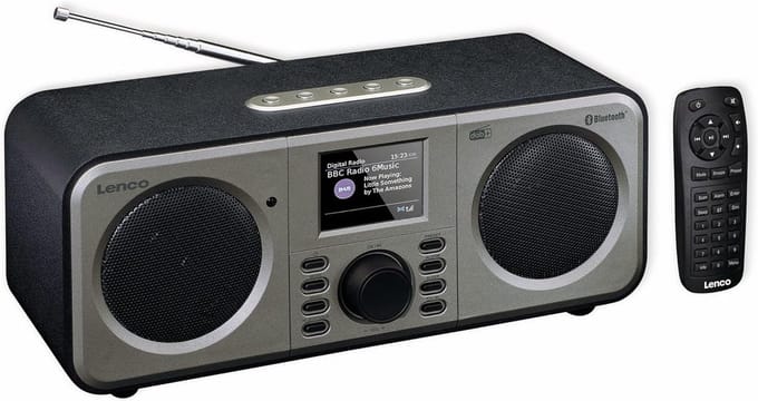 DAB+ Radio met Bluetooth, FM Ontvanger en Alarmfunctie | Compact en Krachtig