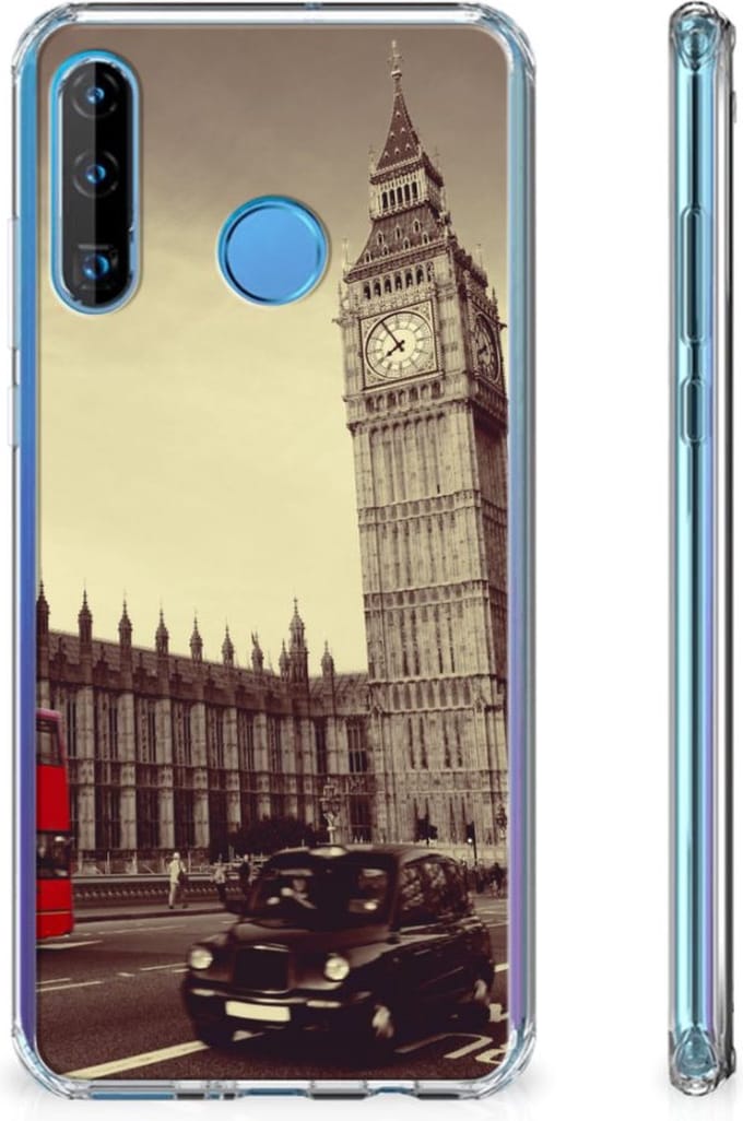 Huawei P30 Lite Telefoonhoesje met valbescherming Londen