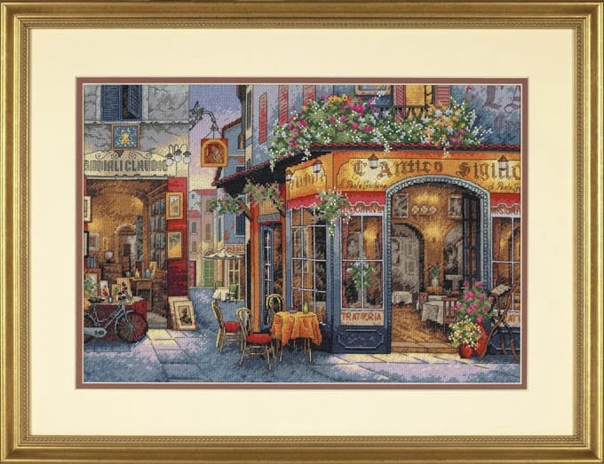 Dimensions Gold Collection European Bistro borduren (pakket)