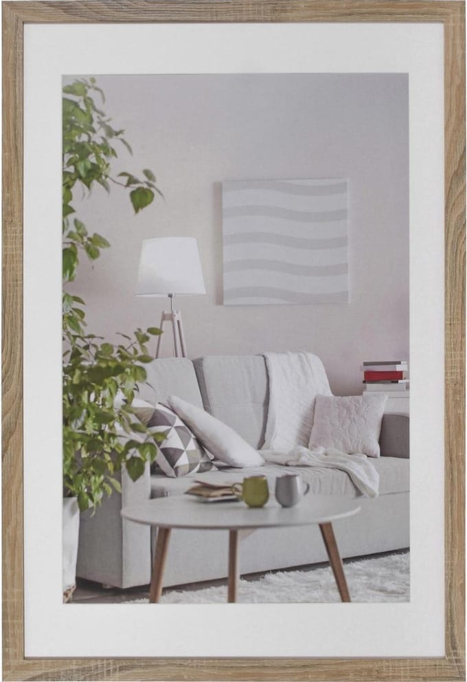 Fotolijst - Henzo - Modern - Fotomaat 60x90 cm - Lichtbruin
