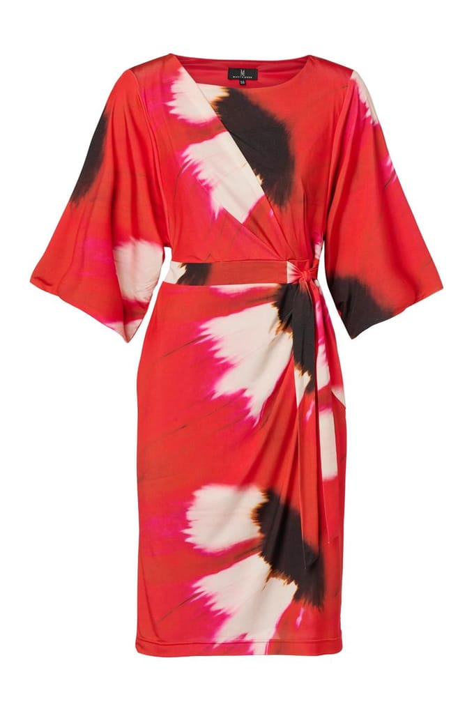 Milan Print Jurk Rood / Multi