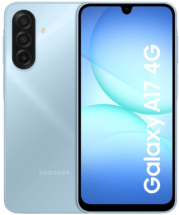 Samsung Galaxy A17 17 cm (6.7) Hybride Dual SIM 4G USB Type-C 8 GB 256 GB 5000 mAh Lichtblauw