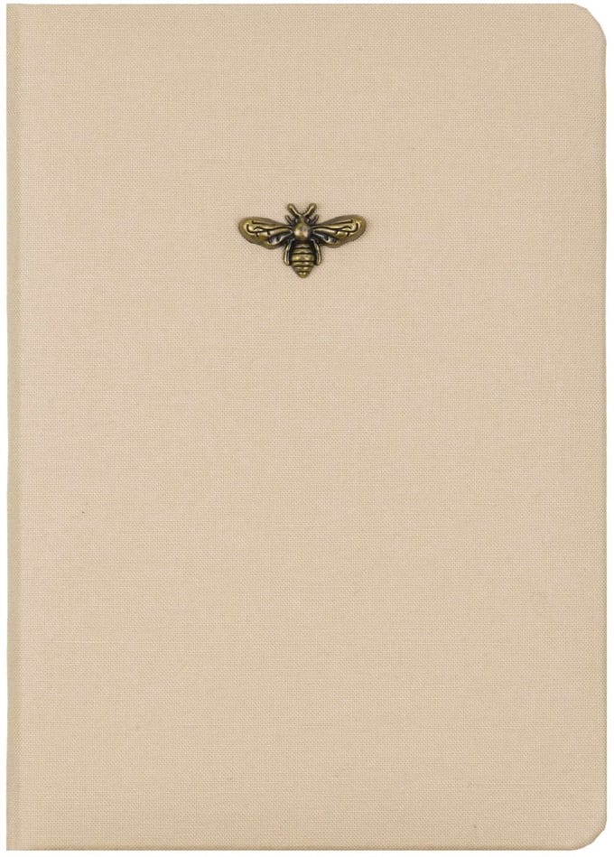Eccolo notitieboek - Essential Sand Bee - lijn - ca.13x18cm - EC-D317E